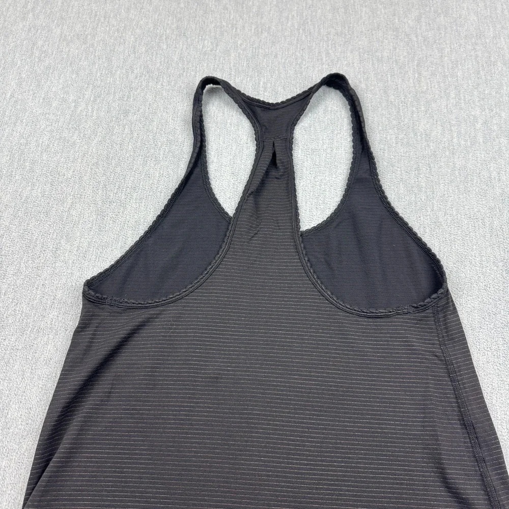 Lululemon Tank Top Womens 8 Black 105 F Singlet Performance Yoga Gym Active - Picture 7 of 9